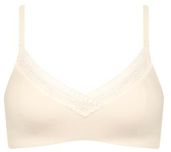 sloggi Damen GO Ribbed R P, Angora, XS Große Größen