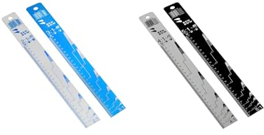 BenBow Aluminium Mischstäbe Set – Robust und Leicht, Präzises Werkzeug zum Einstellen Diverser Lackmaterialien – Perfekt für Acrylfarben – Stabiles Lineal für Profis und DIY-Projekte