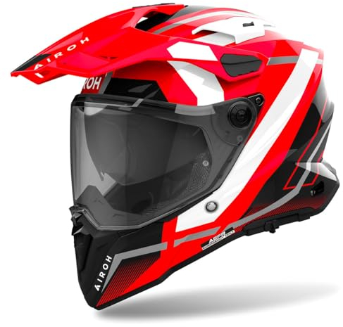 AIROH casco enduro Commander 2 rosso CM2M55 taglia M