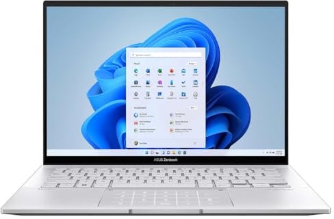 ASUS Zenbook 14 OLED 2024 Laptop 14 pollici 2.8K Touchscreen 14-Core Intel i9-13900H 16GB LPDDR5 2TB SSD Iris Xe Grafica Thunderbolt 4 Wi-Fi 6E Tastiera retroilluminata Impronte digitali Win11 Pro w