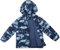 LACOFIA Veste Imperméable Enfant Garçon avec Doublure Polaire Veste Chaud Coupe Vent à Capuche Blouson de Pluie Automne/Hiver pour Enfant Requin Bleu Marine 11-12 ans