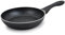 AKH HOUSEWARE Frying Pan 22cm | Non Stick Frying Pan with Soft Touch Handle | Heavy Duty Aluminum Induction Pan, Granite, Gas and All Hobs Compatible - Black (22CM)