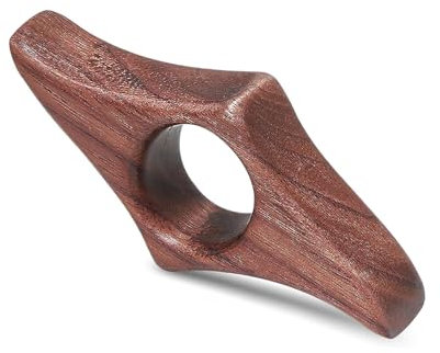 Buchseitenhalter, 25mm Daumen Buchhalter Lesezeichen aus Holz Seitenhalter für Bücher Lesen Zubehör Lesezubehör Geschenke für Buchliebhaber Leseratten und Lehrer