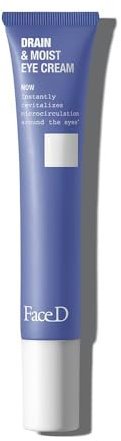 Face D - Crema Contorno Occhi Drenante e Idratante con sfere in ceramica, 18 ml