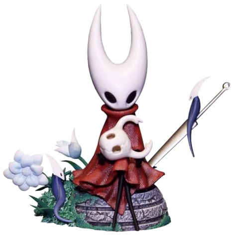 Jilijia Hornet-can Action Figure Game Hollow Silksong Anime Statue PVC Cartoon Figurine Model with Accessories Desktop Ornaments Collectibles Gifts for Fans 10CM