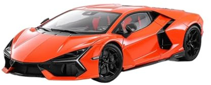 1:18 per Lamborghini per Revuelto Collezione Modello LCD di Modelli Auto Sportive in Metallo Batteria Non Inclusa Modellino in Scala Die Cast(Orange)