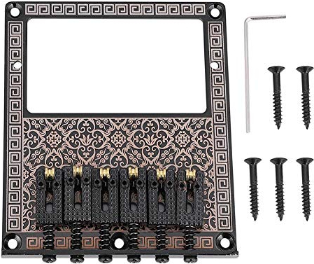 Guitar Bridge, Saddle Guitar Bridge Humbucker-Tonabnehmer für TL Telecaster-E-Gitarren.(Black Kaleidoscope)