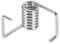 Sourcing Map Zahnriemen-Spanner, Torsionsfeder für 3D-Drucker, 6 mm Breite, GT2-Riemen, OD5.2 x ID3 x H8 mm 10pcs, 10