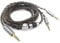 Youkamoo 4.4mm Cable Compatible for Hifiman HE4XX, HE-400i Headphones 8 Core Braided Silver Plated Replacement Audio Upgrade Cable (4.4mm to Dual 3.5mm Male Version)