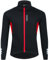 WOSAWE Herren Softshell Fahrradjacke Winter Thermo Winddichte Radjacke Fahrradbekleidung für Freizeit, Mountainbike, Laufen, Wandern, Bergsteigen (BL255 Schwarz 3XL)