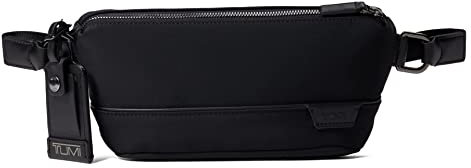 TUMI Harrison Daven Hüfttasche – Damen & Herren Hüfttasche – Sichere, stilvolle Bauchtasche für Business, Reisen & mehr – Schwarz, bule, Einheitsgröße, Hüfttaschen aus Nylon
