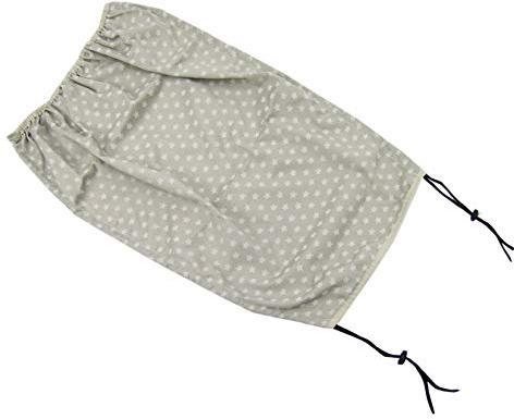 BAMBINIWELT Universal Sonnensegel für Kinderwagen Babywanne reißfester Sonnenschutz mit UV Schutz Beschichtung 50+ Sonnenschutz Sonnendach für Buggy Jogger STERNE (Sterne beige)