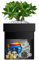 Bdmetals Diversion Flower Pot Safe With Small Fireproof Money Bag and Lock, Waterproof Secret Hidden Safe Lock Box, Outdoor,Indoor,Garden,Yard for Hiding Cash, Jewelry, Keys,Rings, Watches(Black)
