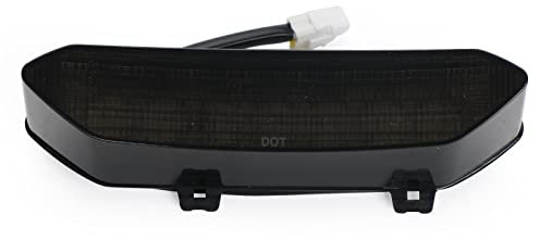 VIPIH Bremsrücklicht Fit für Yamaha Raptor 700/700R YFZ450R 2006-2018 Schwarz