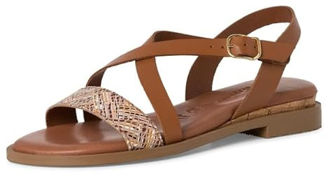 Tamaris Femme 1-28111-42 Sandale à Talon, Cuoio Comb, 39 EU