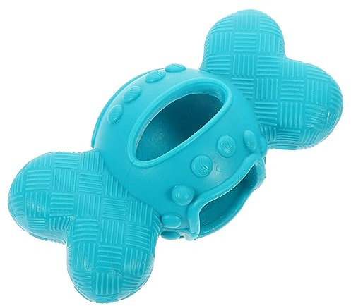 Parliky Backenzahnspielzeug Für Hunde Interaktives Kauspielzeug Verschleißfestes Welpenspielzeug Tragbares Leckerli-Spender Welpenbedarf Schönes Molar-Spielzeug Haushaltstaugliches Hundesp