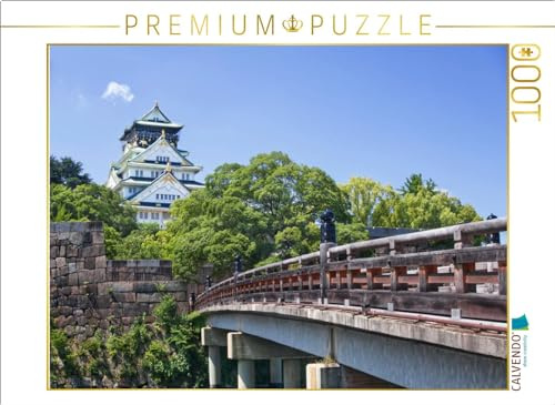 CALVENDO Puzzle Burg von Osaka | 1000 Teile Lege-Größe 64 x 48 cm Foto-Puzzle für glückliche Stunden