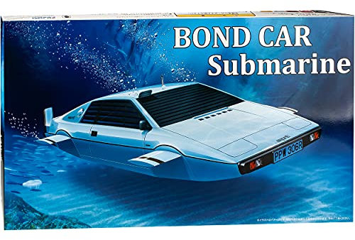 alles-meine.de GmbH Lotus Esprit J. Bond U-Boot Submarine Kit Bausatz 1/24 Fujimi Modell Auto mit individiuellem Wunschkennzeichen