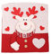 JSZDFSV Stuhlhusse, Weihnachtsfeier, Dekoration, Urlaub, Festival, niedliches Cartoon-Design, Stuhlhussen, Weihnachtsmann, Elfe, Rentier, für Weihnachten, Weihnachtsmann, Stuhlhussen