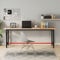Werkbank 200x55x81,5 cm Massivholz Buche und Metall,3188907