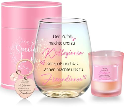 Abschiedsgeschenk Kollegen Geschenke für Frauen Beste Freundin Geschenke Weingläser Dankeschön Geschenk Renteneintritt Wichtelgeschenke Geschenk für Kollegen Geburtstagsgeschenk Abschied Kollegin