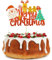 Catelves Weihnachten Tortendeko,Glitzer Weihnachten Cake Topper,Weihnachten Kuchendeko 16x11cm,Weihnachts Topper Cake Deko Christmas,Weihnachten Kuchen Topper für Weihnachten Neujahr Party Deko