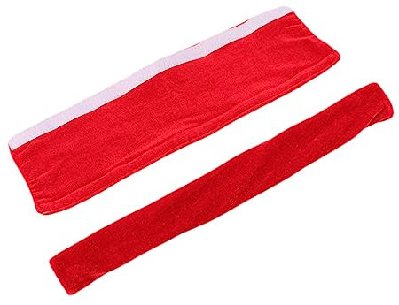 KITANDOVE 2stücke Kühlschrank Griffschutz Rot Waschbare Und Wiederverwendbare Schutzhüllen Für Schutz Vor Kälte Für Kühlschrank Mikrowelle Und Küchenschränke