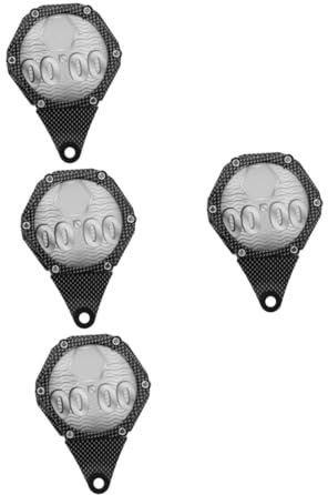ULTECHNOVO 4pcs Motorcycle Tax Plate License Plate Motorcycle Plate Frame Holder Plate Holder for Car Motorcycle Accessories Number Plate Frame Number Plate Bracket Aluminum Alloy Black