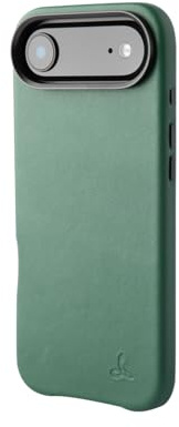 Snakehive Leather Case for iPhone Air - Slim Protective Case - MagSafe Compatible - Green