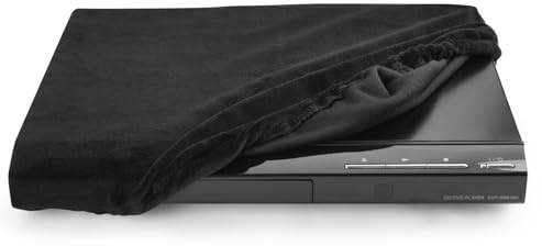 Dust Cover for Sony DVD Player DVP-SR510H – Custom Fit Protective Case with Soft Plush Fabric – Anti-Dust & Dirt Accessory – Stretchable Spandex Material with Elastic Edge