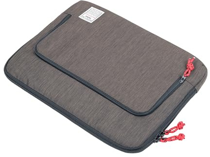 TROIKA Laptoptasche BLACK BUSINESS CARRY 2 für Laptop bis zu 14'' Aufprallschutz Kabelfach für Zubehör inkl Elastikbändern Tragegriff Kofferschlaufe aus Polyester Polyurethan Tarpaulin (Plane) schwarz