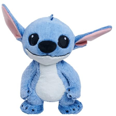 Simba Toys 6315870579 Stitch Plüschfigur Live Action Disney, 60 cm, extra weich und flauschig, ab 0 Monaten