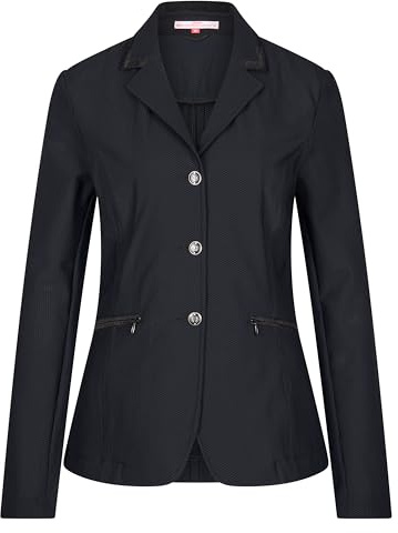 Imperial Riding Turnierjackett IRH Air Meshy, Damen-Turnierjacke mit Mesh-Gewebe, 4-Wege-Stretch, ungefüttert und Strassdetails