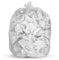 200x 70L Clear Bin Bags - Refuse Sacks | 5kg Capacity- 76 Gauge, 19 Micron - light Duty Waste Recycling Rubbish Binliner Dustbin Bags (Glass)