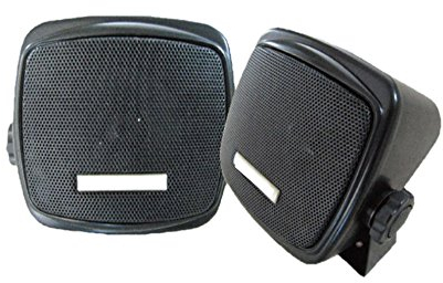 Wheels N Bits J-Audio 2x 60Watt Surface Mount Speakers Car For Rear Shelf Deck Dash Roof of a car Van Truck Tractor Caravan Boat Etc