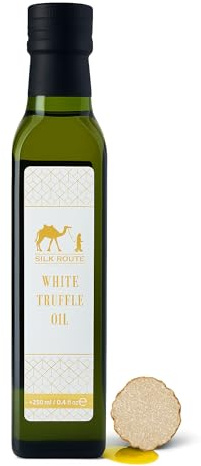 Silk Route Spice Company White Truffle Oil 250ml Extra Virgin Olive Oil | Fnhance Flavour by Drizzling on Salads, Pizzas, Pasta, Roasted Vegetables & Risotto