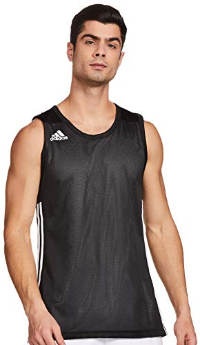 adidas Herren 3G Speed Reversible Jersey, Black/White, L