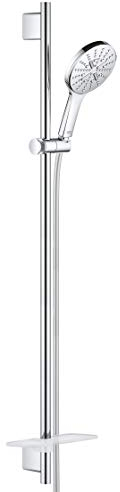 GROHE Rainshower 130 SmartActive | Brausestangenset 3 Strahlarten | chrom | 26548000