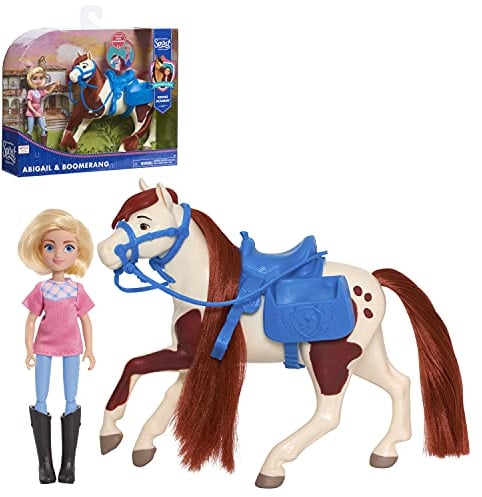 Just Play DreamWorks Spirit Riding Free-Set Pferdefigur, Abigail & Boomerang, Sortiert , ab 3 Jahren