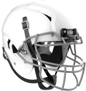 Schutt Youth Vengeance A11 Football Helmet, VROPO TRAD Facemask Attached, Large, White