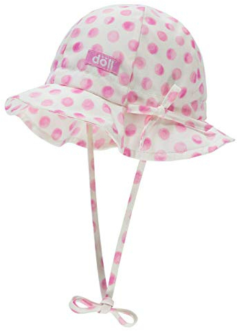 Döll® Mädchen Sonnenhut Punkte, Größe:47, Präzise Farbe:Pink