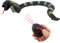 Escomdp RC Snake Infrared Remote Control Cobra Naja Animal Car Vehicle Prank Scary Toy Realistic Kids Birthday (Grey)