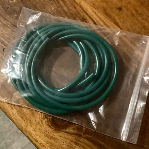 Temhyu PVC Vinyl Flooring Plastic Welding Rods, Soldering Sticks 4mm Welding Wire, (Diameter : 4mm x 2m, Material : PVC dark green)