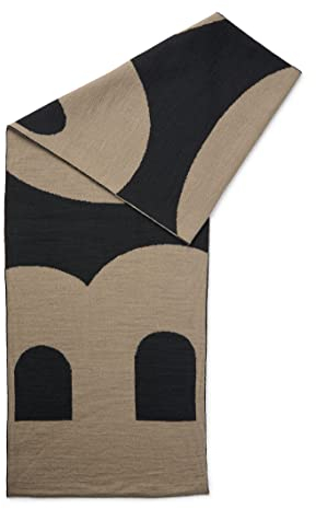 BOSS Herren Acro_scarf Schal, Black1, Einheitsgröße EU