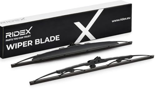 RIDEX Scheibenwischer Set Wischerblätter Satz mit Spoiler Vorne Länge 1: 475mm Länge 2: 475mm Standard Kompatibel mit VW POLO 6N2 298W0350