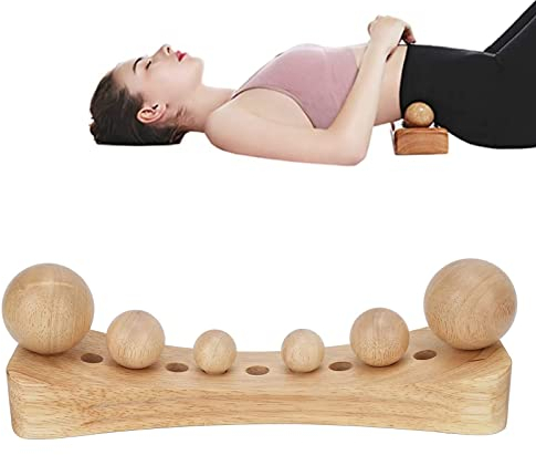 Psoas Strumento per Rilascio Muscolare, Strumento per Massaggio del Corpo con 6 Teste di Massaggio, Dispositivo per Barelle Muscolari, per Occipital, Cordus, Schiena