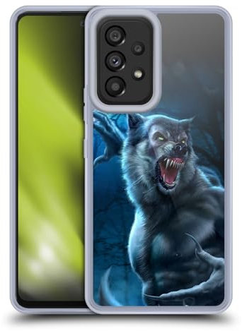 Head Case Designs Offizielle Tom Wood Werwolf Horror Gel Handyhülle Hülle [Militärischer Schutzgrad] Kompatibel mit Samsung Galaxy A53 5G (2022)
