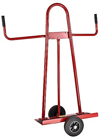 DEMA Plattenwagen – Schwerlast Plattentransportwagen für Rigips, Sperrholz & Platten, Robuster Transportwagen für Baustellen, Werkstatt & Heimwerker, Tragkraft bis 150 kg