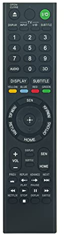 Ersatz-Fernbedienung RMT-B122A passend für Sony Blu-ray Disc DVD Player BDP-S790 RMT-B122P RMT-B122C RMT-B122A RMT-B123A