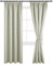 DWCN Vorhänge mit Kräuselband 2er set Blickdicht Wohnzimmer, H 245 x B 140 cm Gardinen Verdunkelungsvorhang mit Vorhang-Krawatten, Wärmeisolierend Thermovorhang für Schlafzimmer Wohnzimmer, Hell Beige